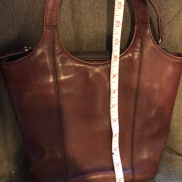 Leather Moda Pelle hand bag - Picture 5 of 8